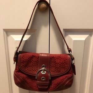 Red Coach purse
